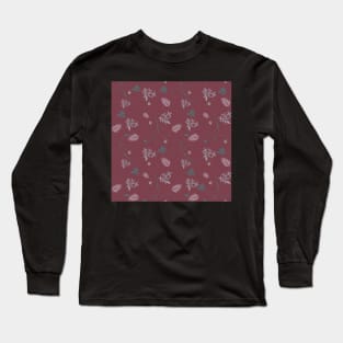 Vintage raspberry flower dream. Long Sleeve T-Shirt